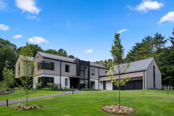 Attached, Backyard, Exterior, Facade, Solar Panels, Farmhouse