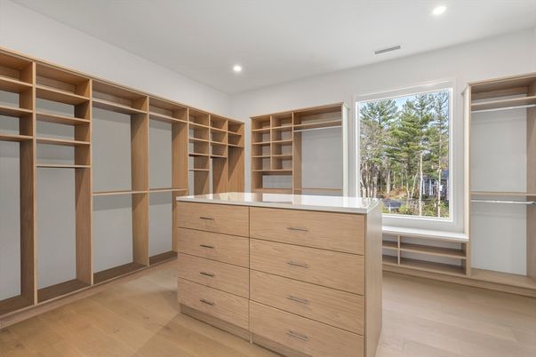 Interior, Recessed Lighting, Walk-in Closets, Wood Texture Flooring