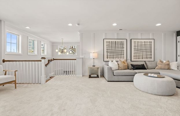 Interior, Living room, Pendant Lights, Recessed Lighting