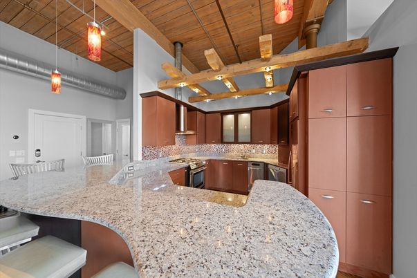 Interior, Kitchen, Pendant Lights, Wooden Beams, Wooden Ceilings