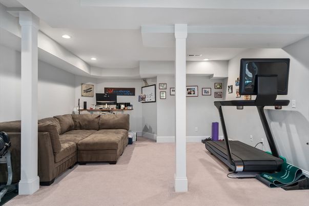 Fitness Equipment, Interior, Recessed Lighting