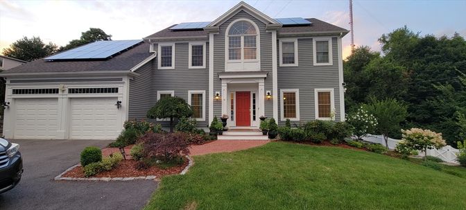 Attached, Exterior, Facade, Solar Panels, Georgian