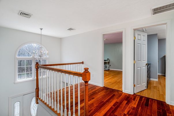 Chandelier, Interior, Wood Texture Flooring