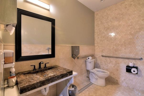 Bathroom, Interior, Recessed Lighting