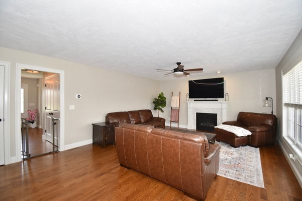 Fireplace, Interior, Living room, Wood Texture Flooring