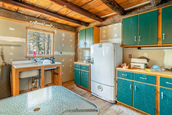 Interior, Kitchen, Wooden Beams, Wooden Ceilings, Wood Texture Flooring