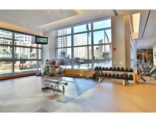 Fitness Equipment, Gym, Interior, Recessed Lighting