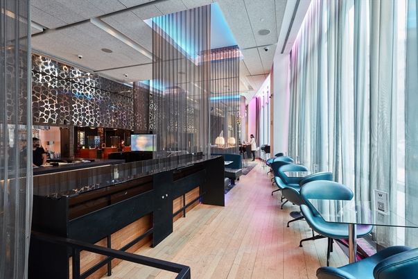 Interior, Pendant Lights, Recessed Lighting, Wood Texture Flooring