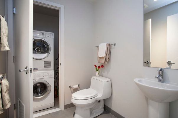 Bathroom, Interior, Utility Closets, Washer