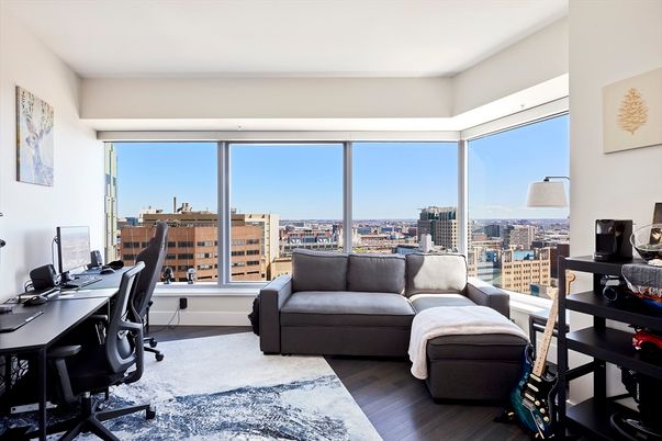Home Office, Interior, Wood Texture Flooring