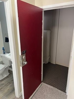 Bathroom, Interior, Wood Texture Flooring
