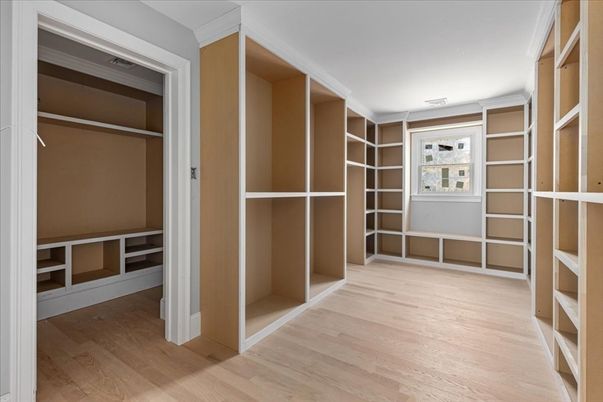 Interior, Walk-in Closets, Wood Texture Flooring