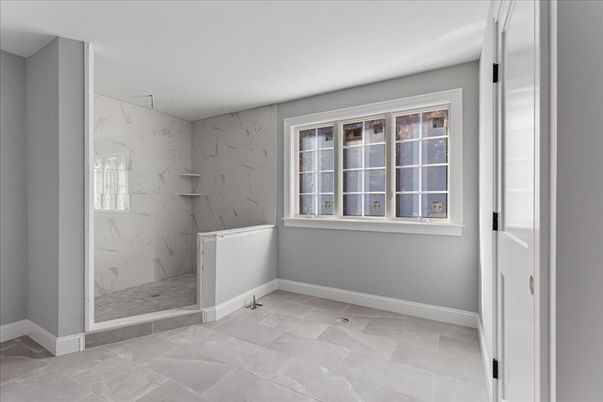 Bathroom, Interior, Marble Walls