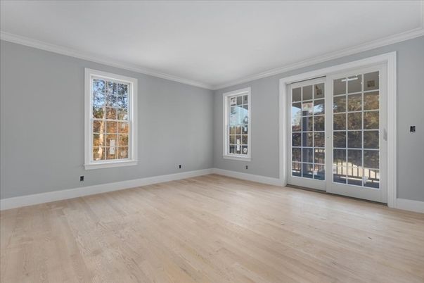 Empty room, Interior, Wood Texture Flooring