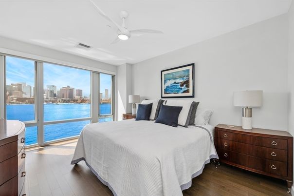 Bedroom, Interior, Water, Wood Texture Flooring
