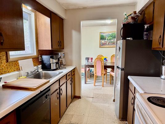 Dining room, Interior, Kitchen