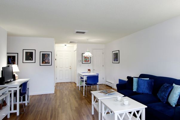 Dining room, Interior, Living room, Pendant Lights, Wood Texture Flooring