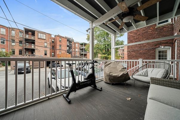 Exterior, Wood Texture Flooring