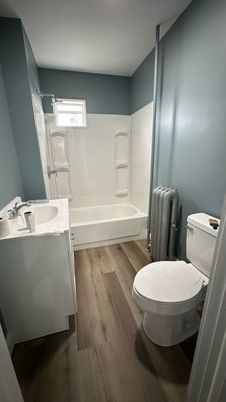 Bathroom, Interior, Wood Texture Flooring