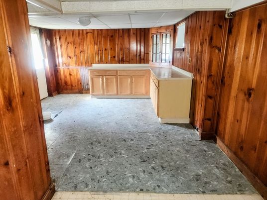 Empty room, Interior, Wooden Walls