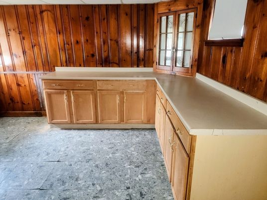 Interior, Kitchen, Wooden Walls