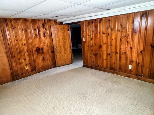Empty room, Interior, Wooden Walls