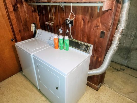 Interior, Washer, Wooden Walls