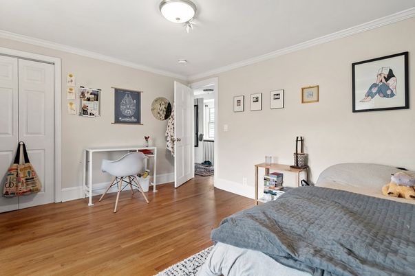 Bedroom, Home Office, Interior, Wood Texture Flooring