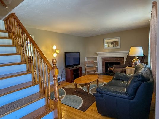 Fireplace, Interior, Wood Texture Flooring