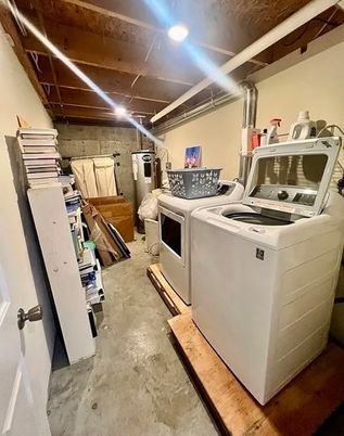 Interior, Recessed Lighting, Washer