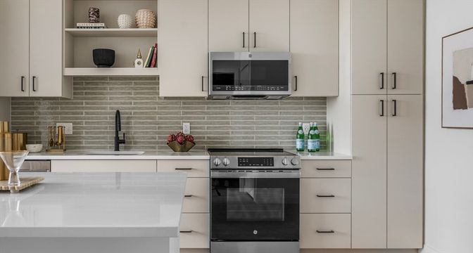 Interior, Kitchen, Stainless Steel Appliances