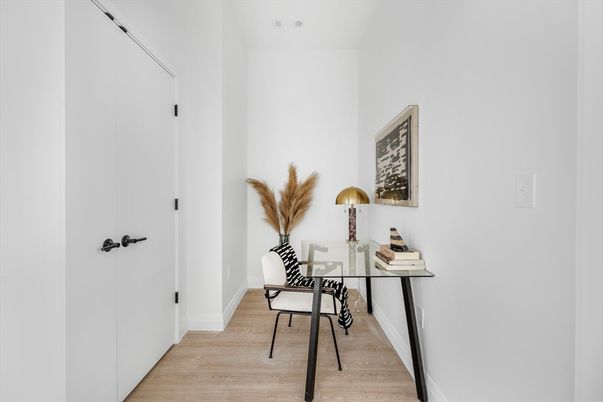 Home Office, Interior, Wood Texture Flooring