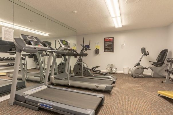 Fitness Equipment, Gym, Interior