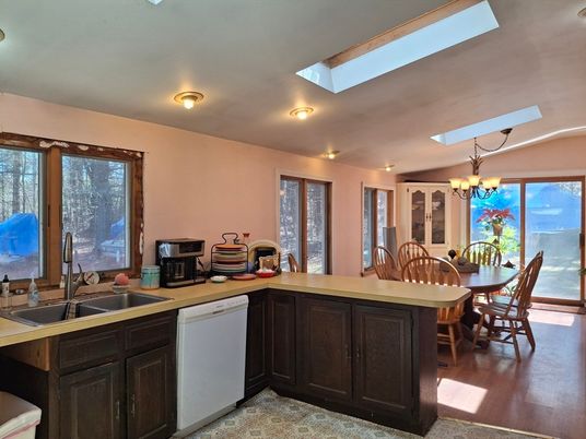 Chandelier, Dining room, Interior, Kitchen, Wood Texture Flooring