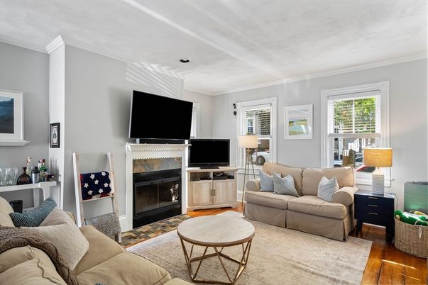 Fireplace, Interior, Living room, Wood Texture Flooring