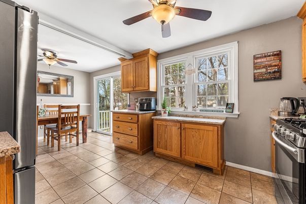 Dining room, Interior, Kitchen