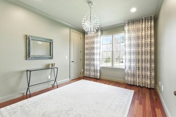 Chandelier, Interior, Recessed Lighting, Wood Texture Flooring