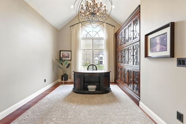 Chandelier, Interior, Wood Texture Flooring