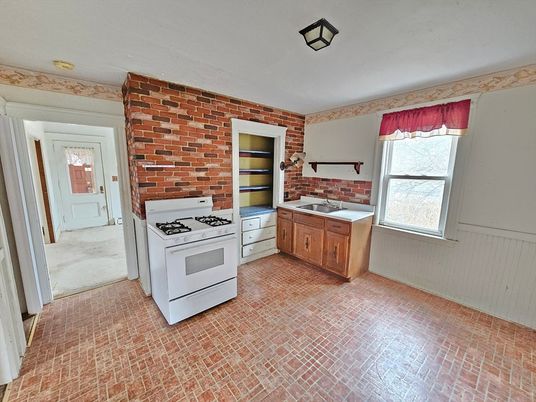 Interior, Kitchen, Stone Walls