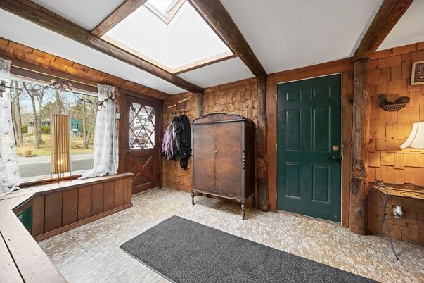 Interior, Wooden Beams, Wooden Walls