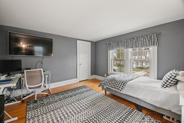 Bedroom, Home Office, Interior, Wood Texture Flooring