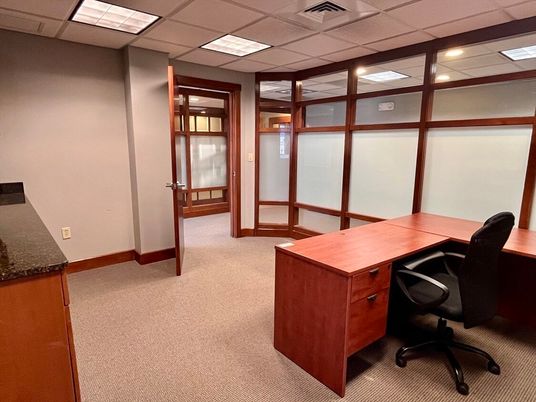 Home Office, Interior, Recessed Lighting