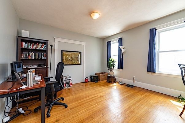 Home Office, Interior, Wood Texture Flooring
