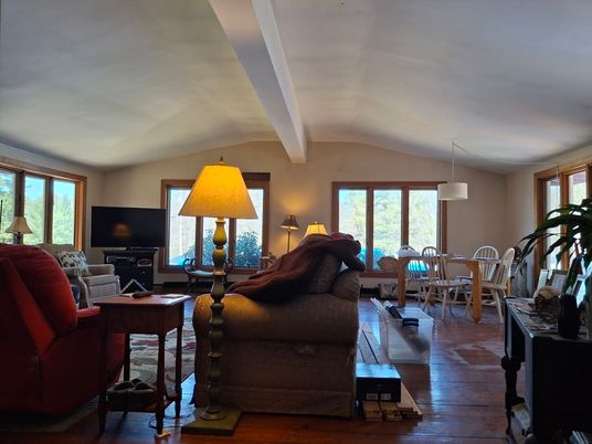 Dining room, Interior, Living room, Wood Texture Flooring