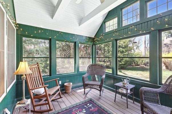 Interior, Sun Room, Wood Texture Flooring