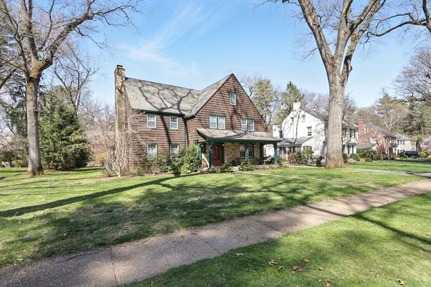 Backyard, Exterior, Facade, Brick Facade, Tudor Revival