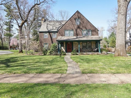 Exterior, Facade, Brick Facade, Tudor Revival