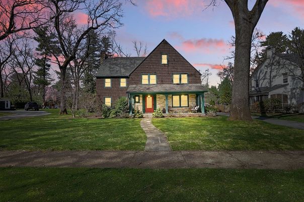 Backyard, Exterior, Facade, Brick Facade, Tudor Revival