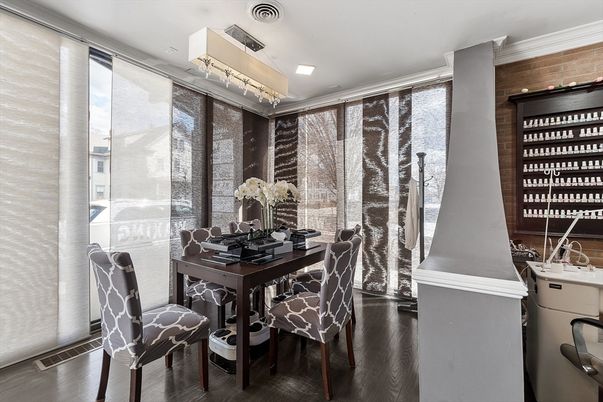 Dining room, Interior, Wood Texture Flooring