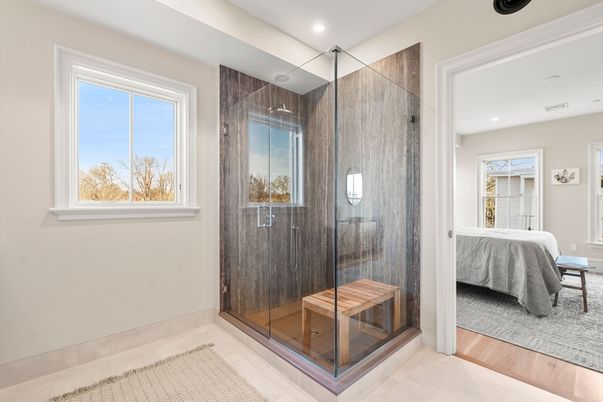 Bedroom, Interior, Recessed Lighting, Sauna Room